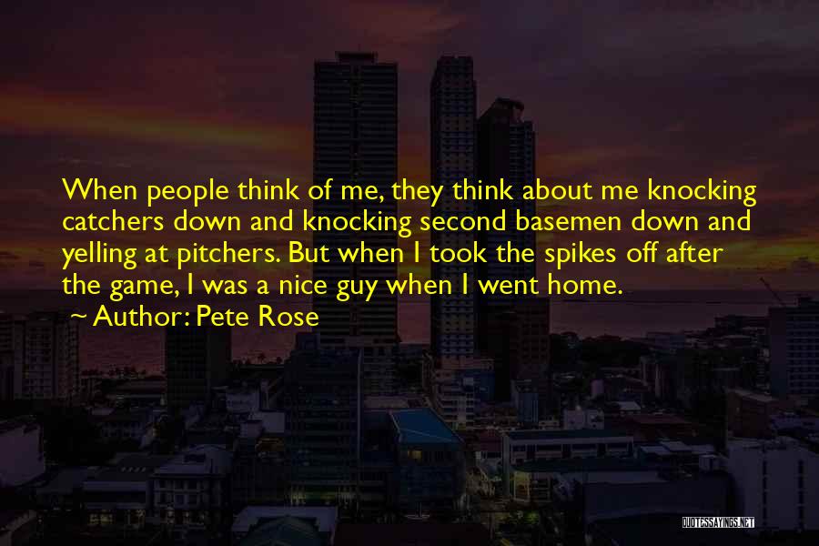 Pitchers Quotes By Pete Rose