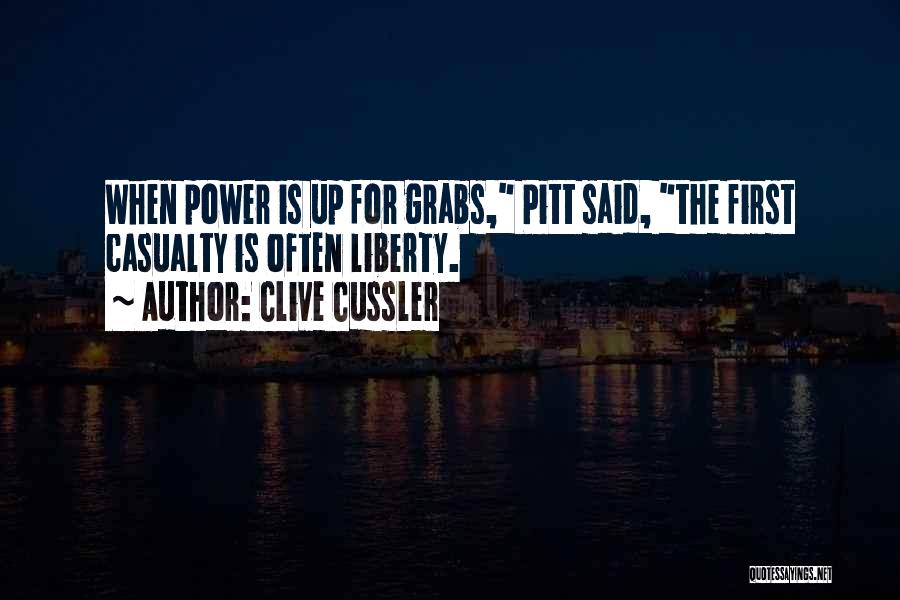 Pitt Quotes By Clive Cussler