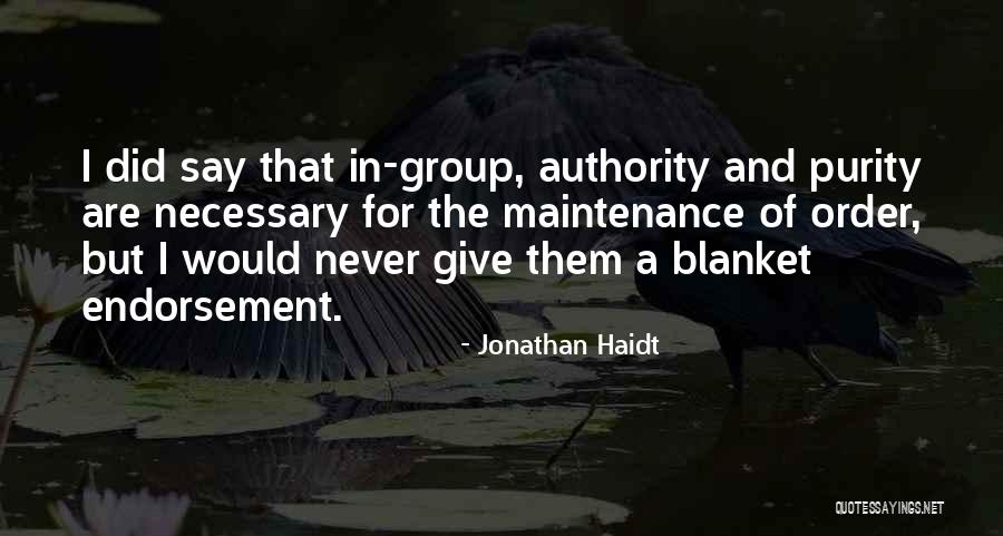 Pittaway Fencing Quotes By Jonathan Haidt