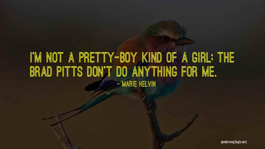 Pitts Quotes By Marie Helvin Pitts Quotes By Marie Helvin