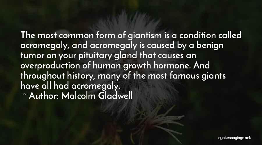 Pituitary Gland Quotes By Malcolm Gladwell