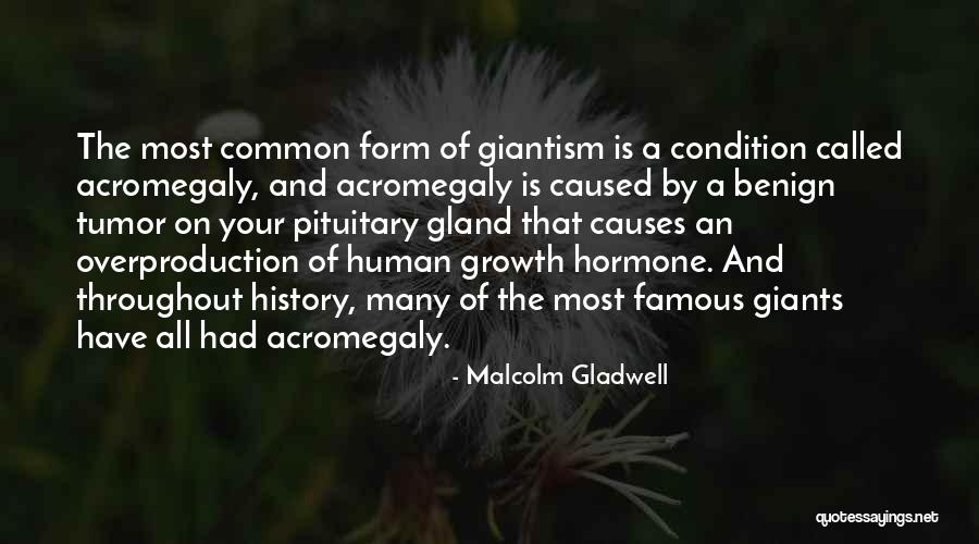 Pituitary Gland Quotes By Malcolm Gladwell