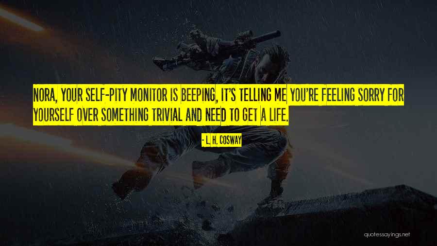 Pity Me Quotes By L. H. Cosway Pity Me Quotes By L. H. Cosway