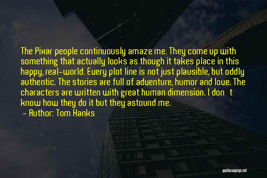 Pixar Up Love Quotes By Tom Hanks