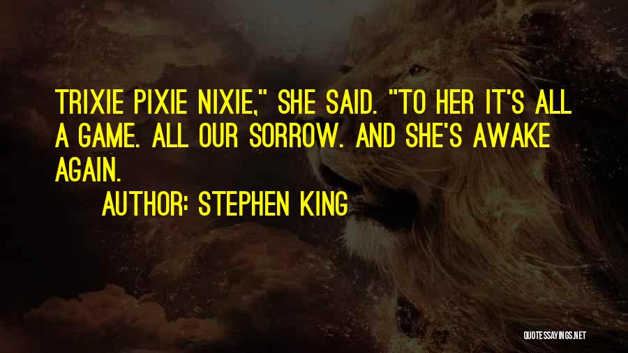 Pixie Quotes By Stephen King