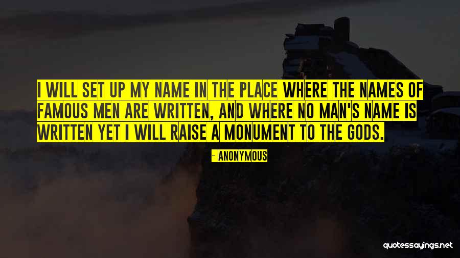 Place Name Quotes By Anonymous Place Name Quotes By Anonymous
