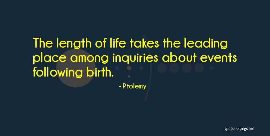 Place Of Birth Quotes By Ptolemy Place Of Birth Quotes By Ptolemy