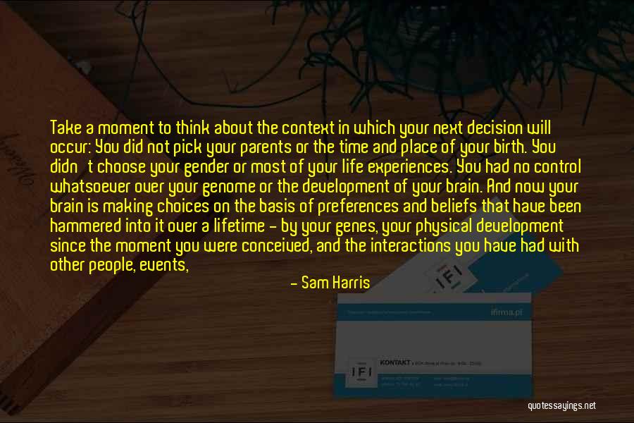 Place Of Birth Quotes By Sam Harris Place Of Birth Quotes By Sam Harris