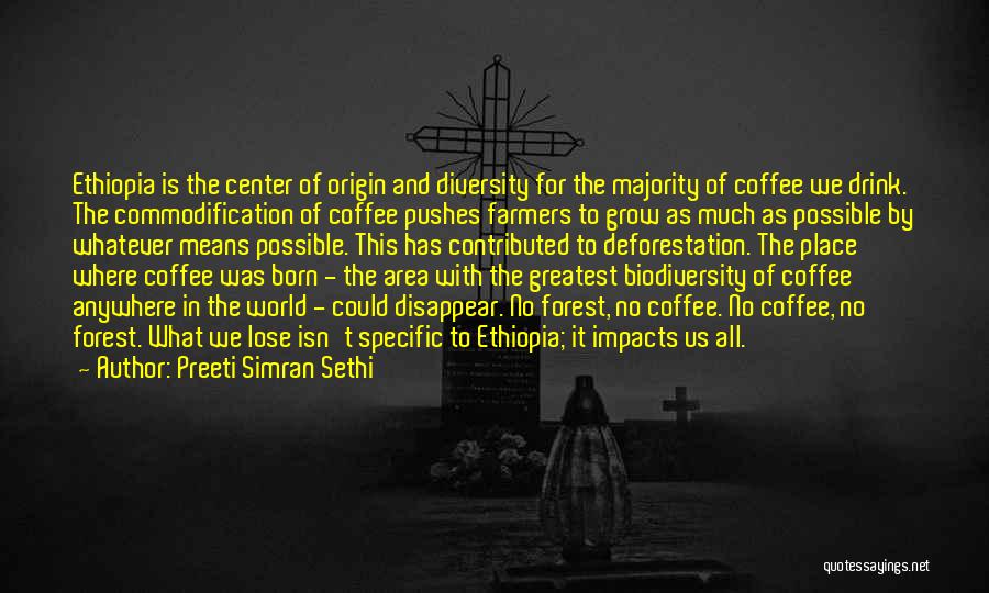 Place Of Origin Quotes By Preeti Simran Sethi