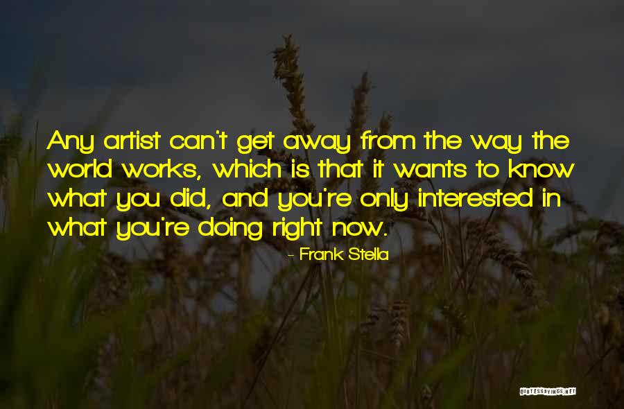 Placement Of Question Mark In Quotes By Frank Stella Placement Of Question Mark In Quotes By Frank Stella