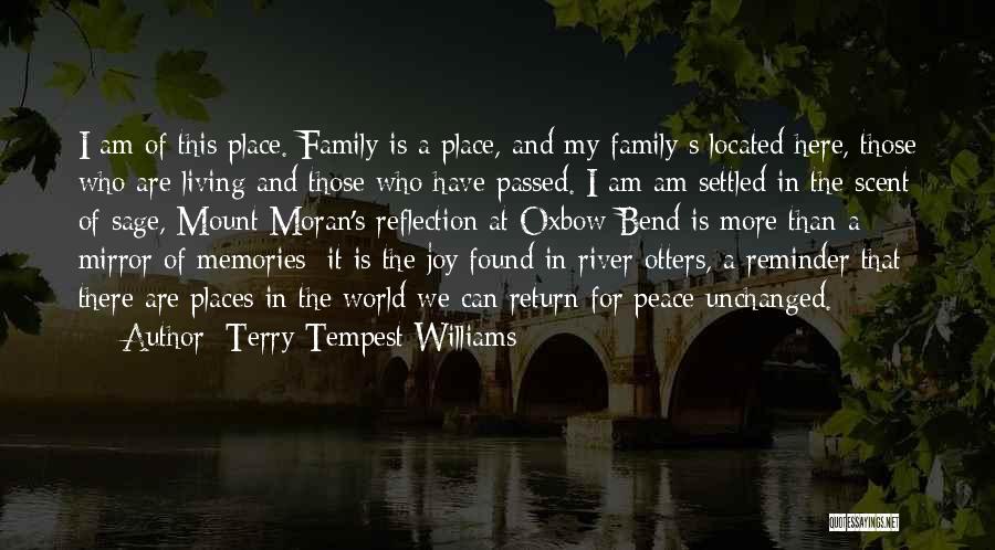 Places And Memories Quotes By Terry Tempest Williams