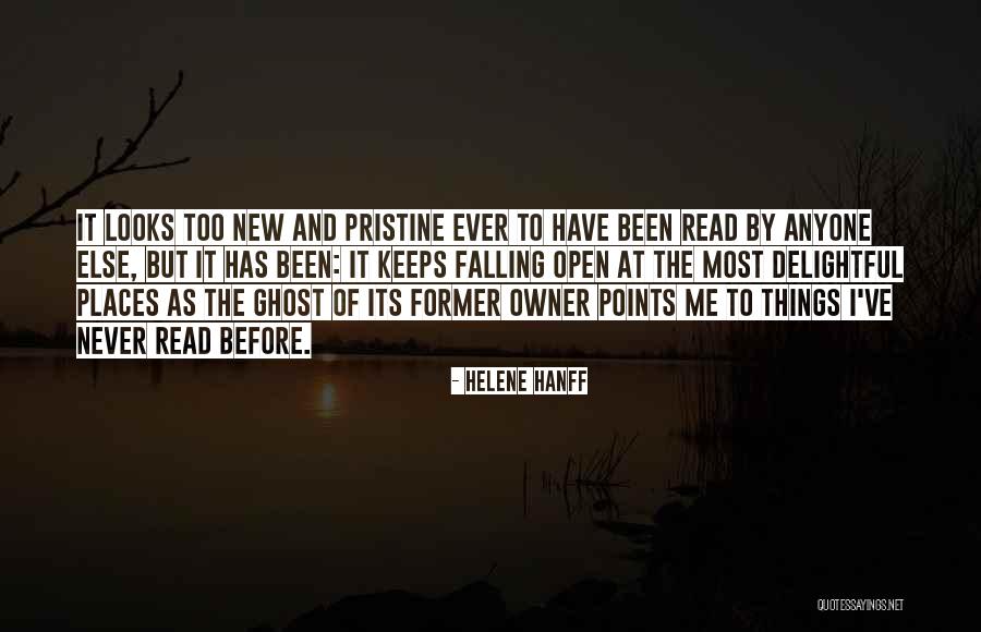 Places And Reading Quotes By Helene Hanff Places And Reading Quotes By Helene Hanff
