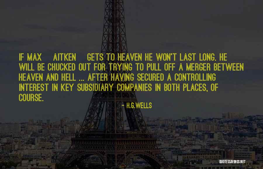 Places In Between Quotes By H.G.Wells Places In Between Quotes By H.G.Wells