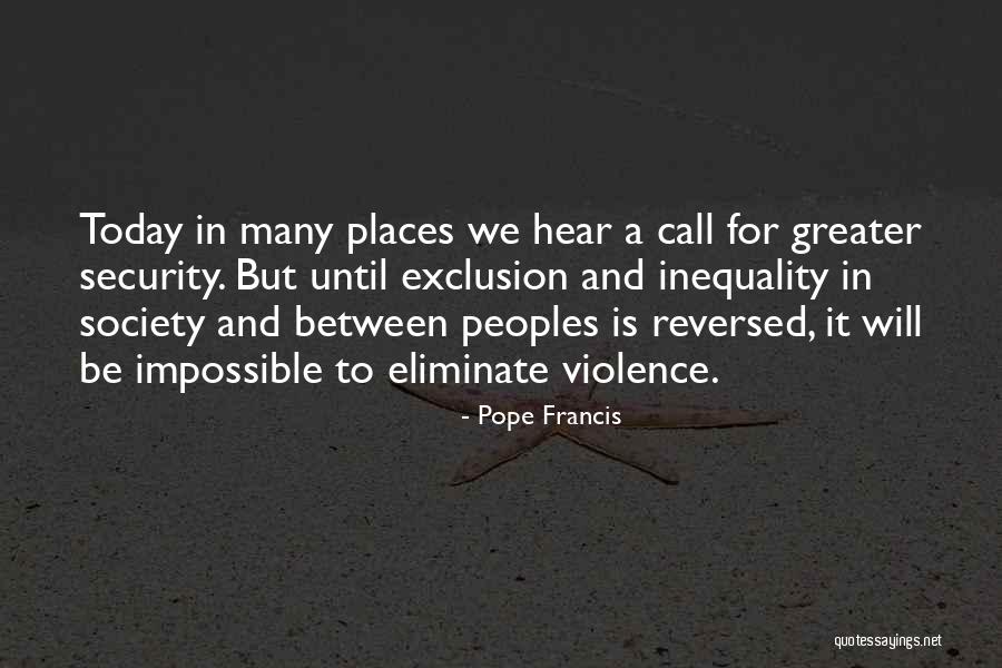 Places In Between Quotes By Pope Francis Places In Between Quotes By Pope Francis