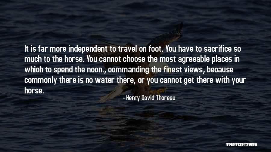 Places The Us Can Travel Quotes By Henry David Thoreau