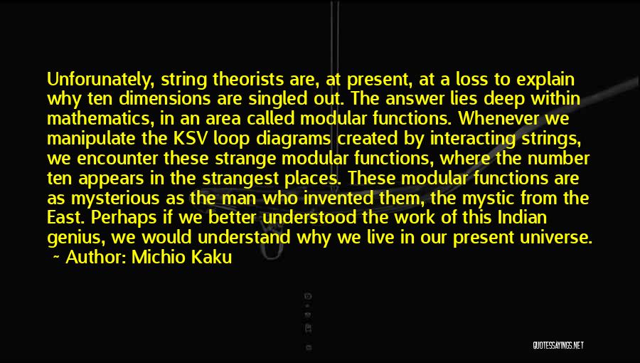 Places To Live Quotes By Michio Kaku