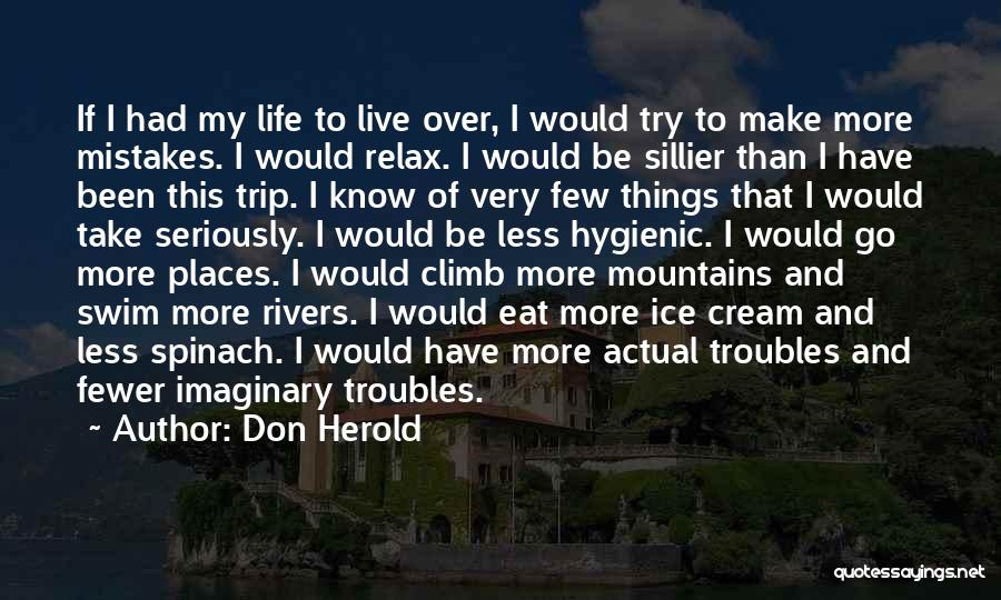 Places To Relax Quotes By Don Herold