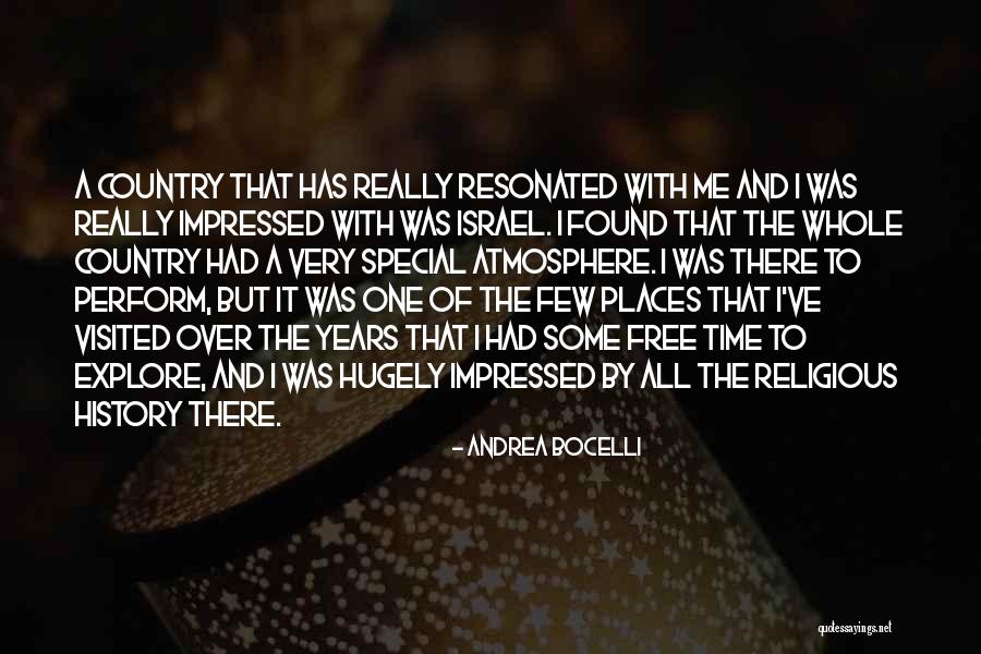Places Visited Quotes By Andrea Bocelli Places Visited Quotes By Andrea Bocelli