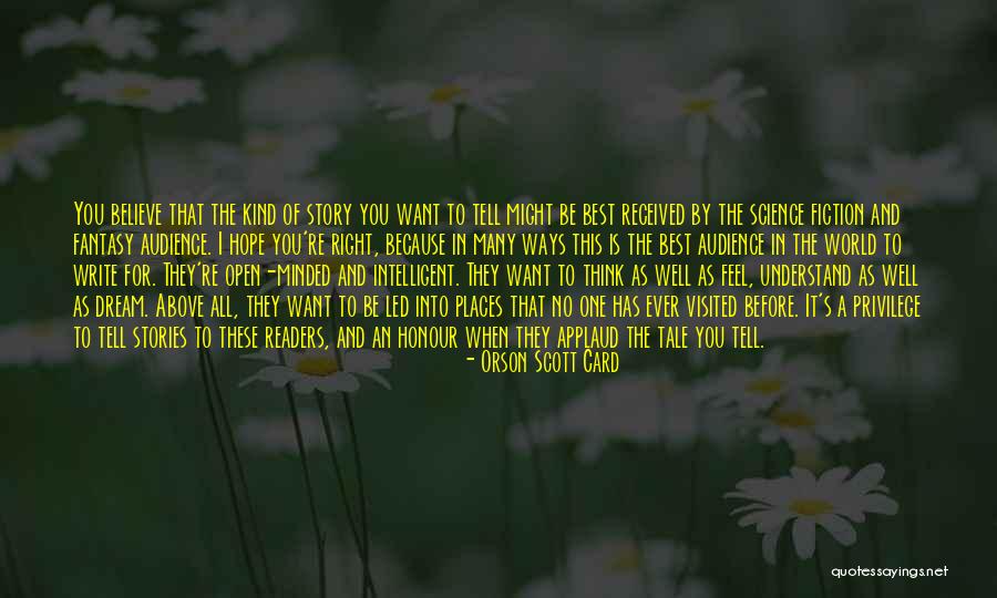 Places Visited Quotes By Orson Scott Card Places Visited Quotes By Orson Scott Card