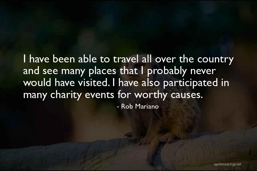 Places Visited Quotes By Rob Mariano