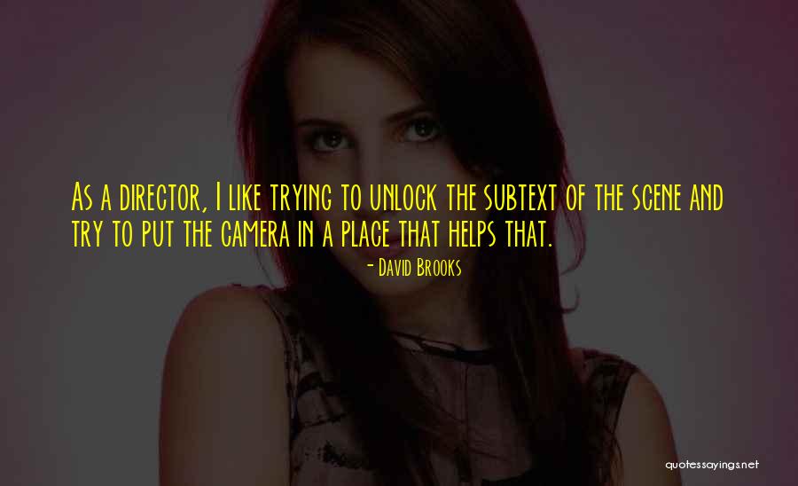 Placette Quotes By David Brooks Placette Quotes By David Brooks
