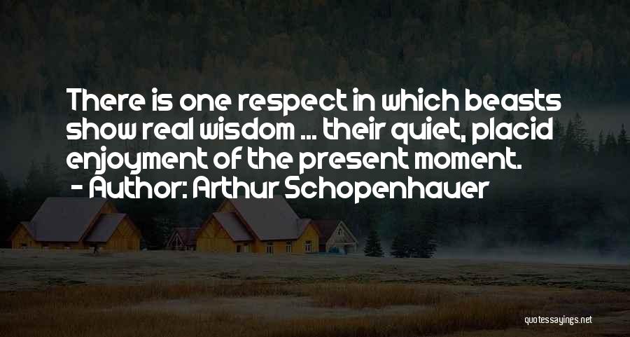 Placid Quotes By Arthur Schopenhauer