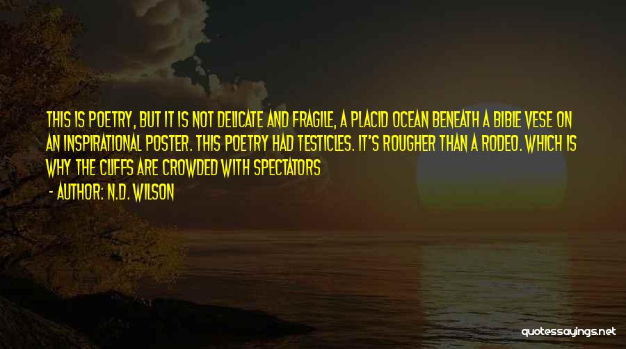 Placid Quotes By N.D. Wilson