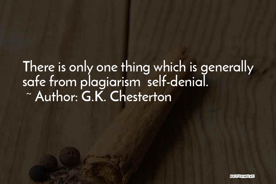 Plagiarism Quotes By G.K. Chesterton