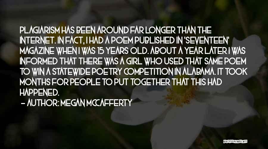 Plagiarism Quotes By Megan McCafferty