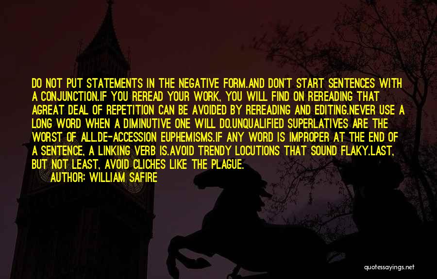 Plague Quotes By William Safire