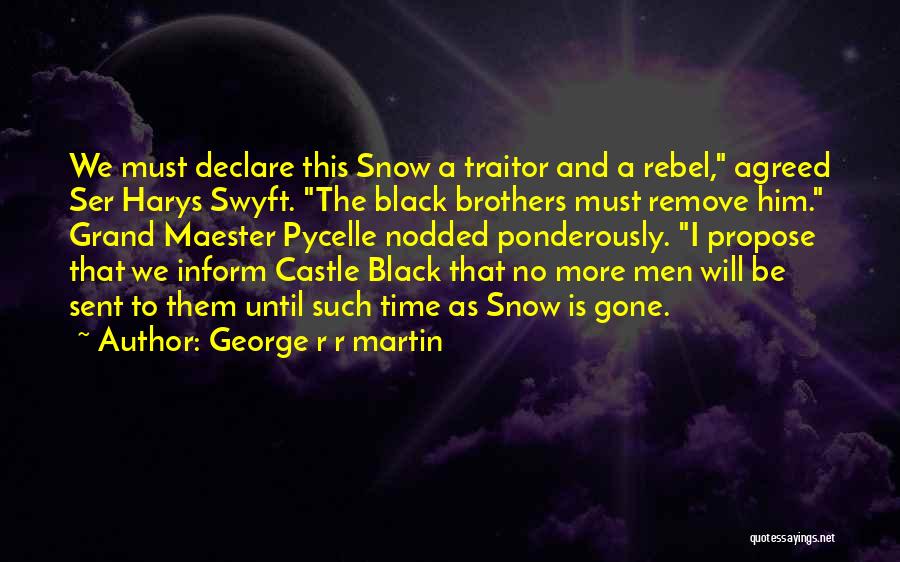 Plagueis Novel Quotes By George R R Martin