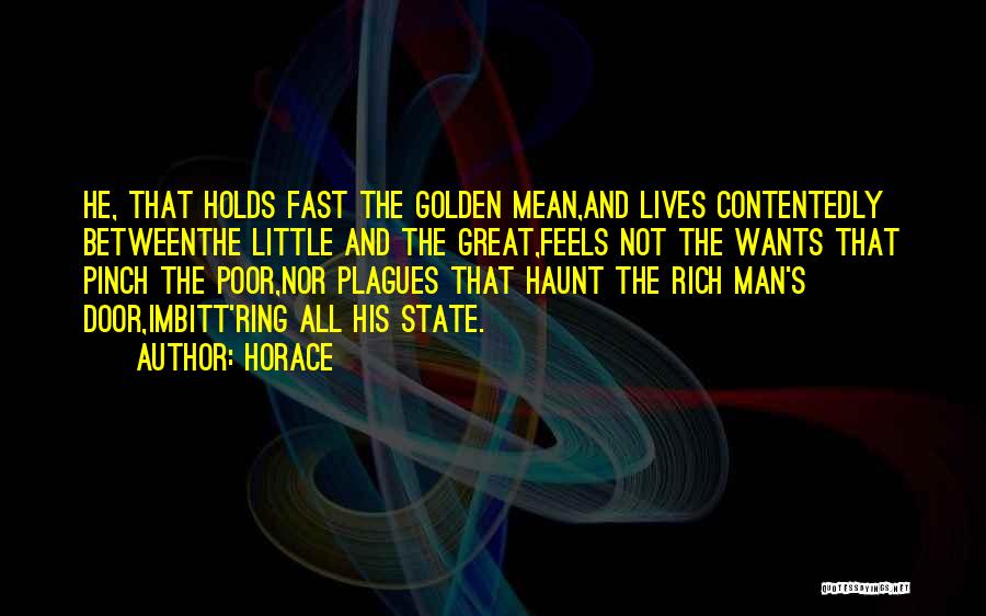Plagues Quotes By Horace