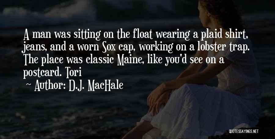 Plaid Shirt Quotes By D.J. MacHale