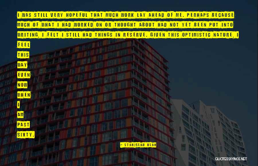 Plaidy Beach Quotes By Stanislaw Ulam Plaidy Beach Quotes By Stanislaw Ulam