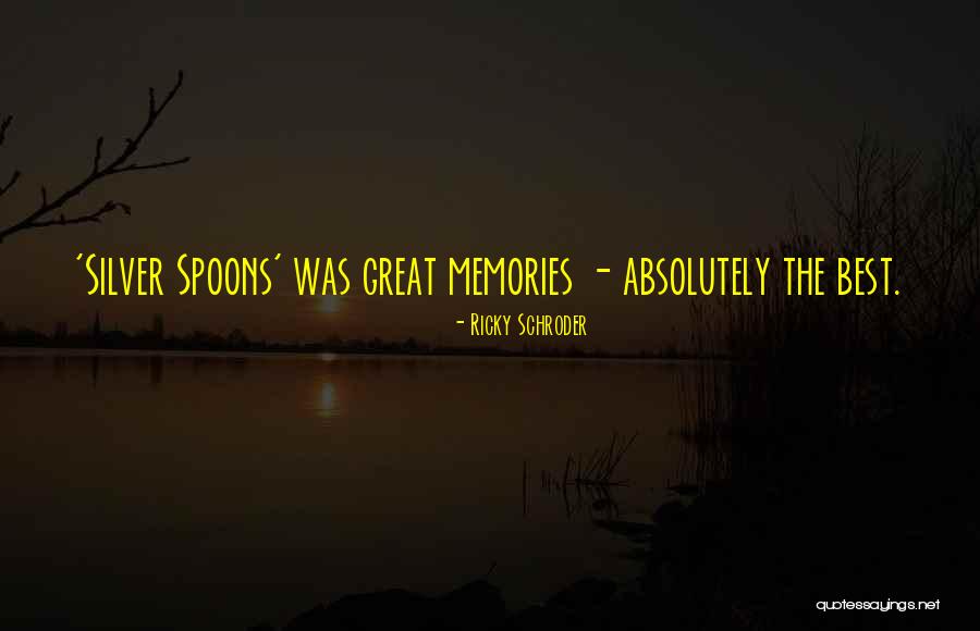 Plain And Simple Miracles Quotes By Ricky Schroder