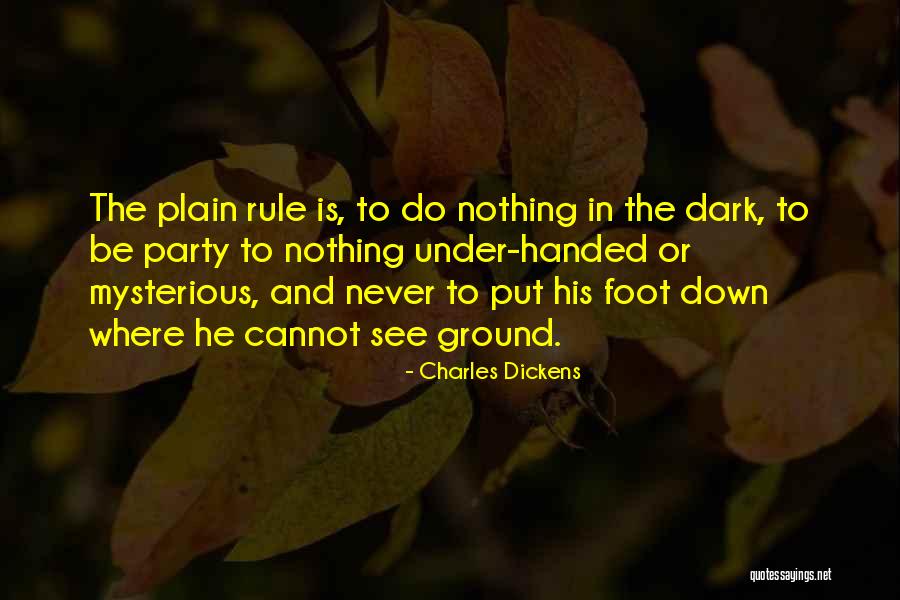 Plain Quotes By Charles Dickens