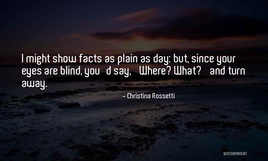 Plain Quotes By Christina Rossetti