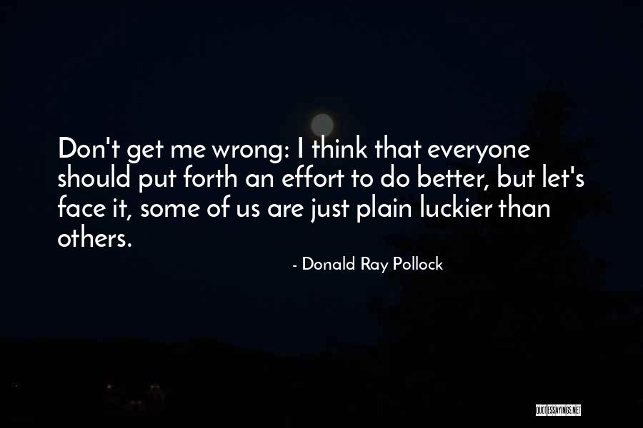 Plain Quotes By Donald Ray Pollock