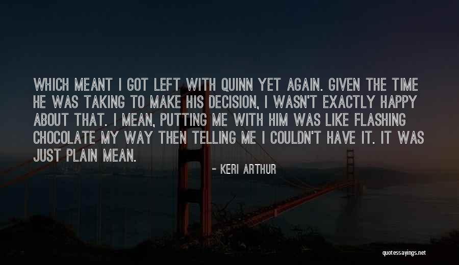 Plain Quotes By Keri Arthur