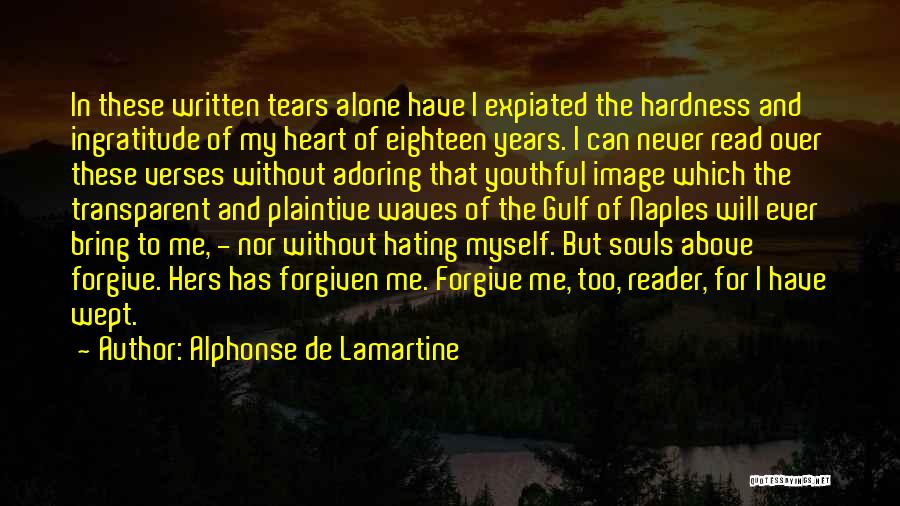 Plaintive Quotes By Alphonse De Lamartine