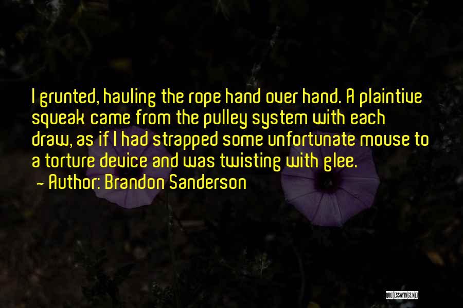 Plaintive Quotes By Brandon Sanderson