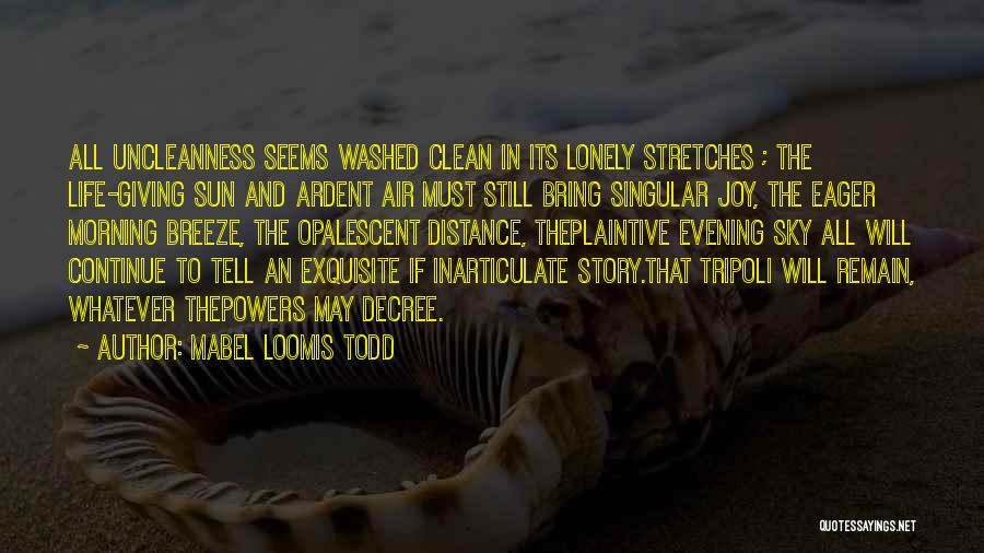 Plaintive Quotes By Mabel Loomis Todd