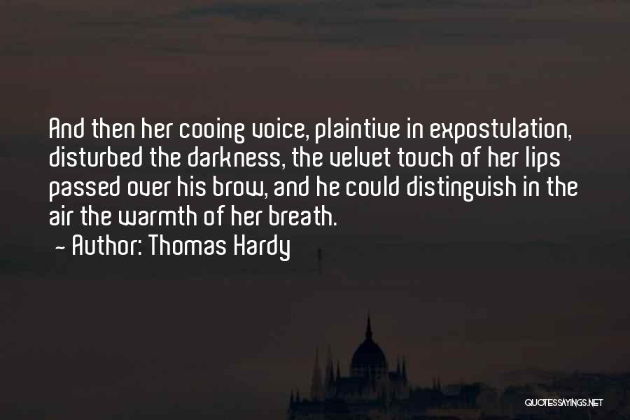 Plaintive Quotes By Thomas Hardy