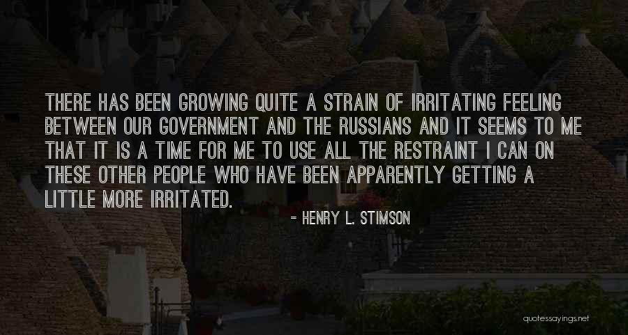 Plaisir Sucre Quotes By Henry L. Stimson Plaisir Sucre Quotes By Henry L. Stimson