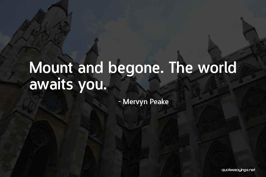 Plaisirs Gourmands Quotes By Mervyn Peake
