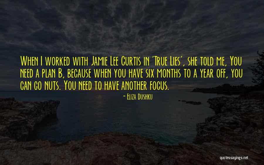 Plan A B Quotes By Eliza Dushku Plan A B Quotes By Eliza Dushku