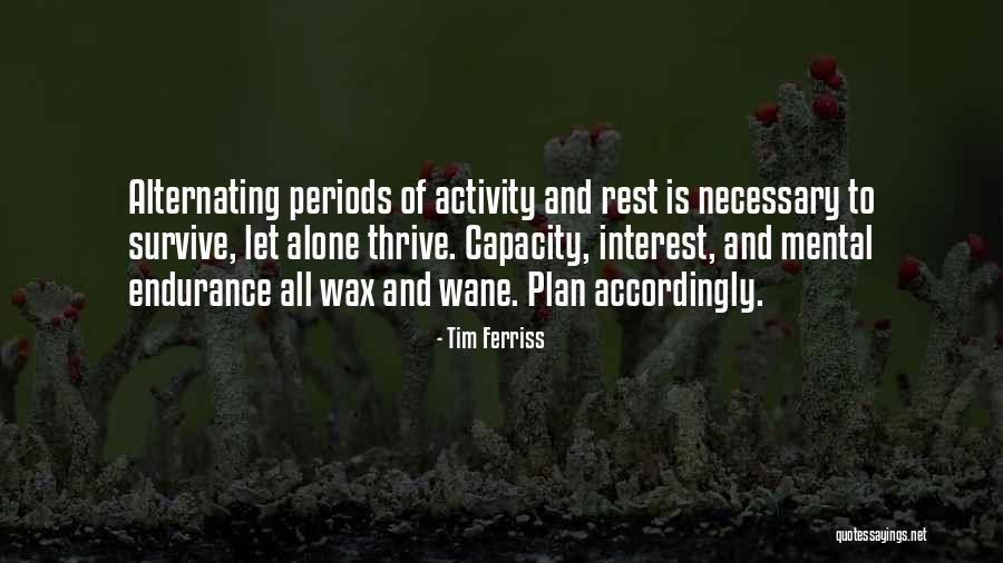 Plan Accordingly Quotes By Tim Ferriss Plan Accordingly Quotes By Tim Ferriss