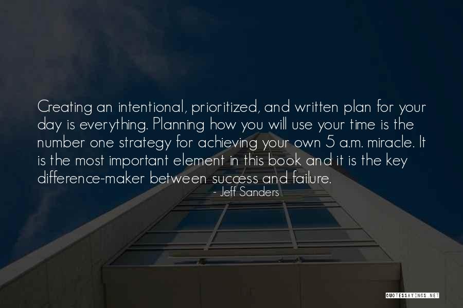 Plan B Book Quotes By Jeff Sanders