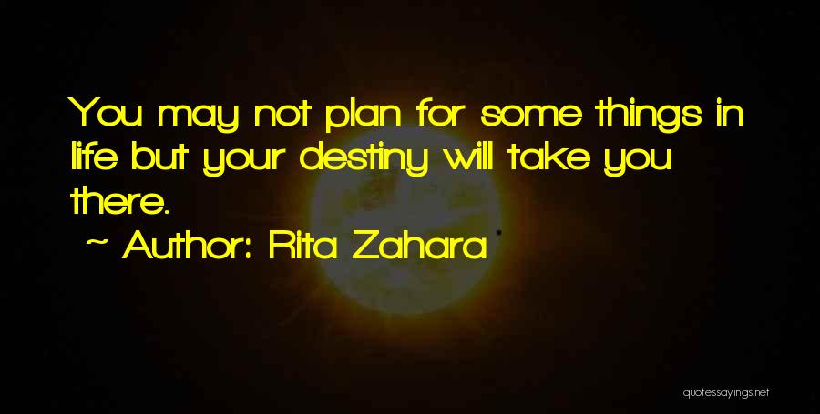 Plan B Inspirational Quotes By Rita Zahara