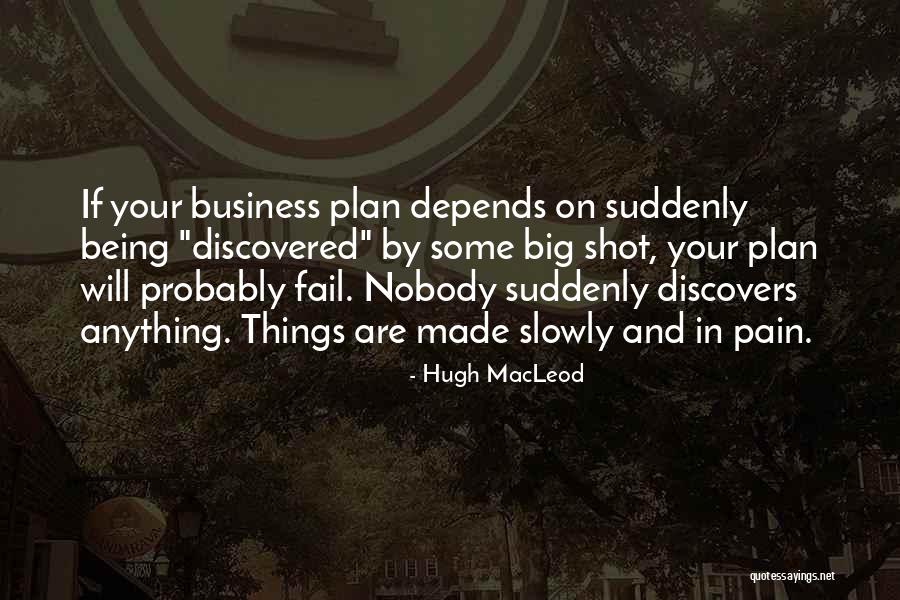 Plan Big Quotes By Hugh MacLeod Plan Big Quotes By Hugh MacLeod